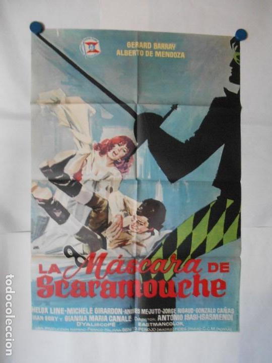 Cinema: LA MASCARA DE SCARAMOUCH + CUMBRES BORRASCOSAS - DOS CARTELES ORIGINALES 70 X 100