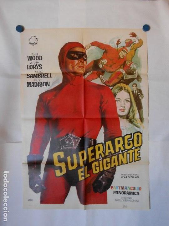 Cinema: SUPERCARGO EL GIGANTE + ENCUENTROS EN LA TERCERA FASE - DOS CARTELES 70 X 100