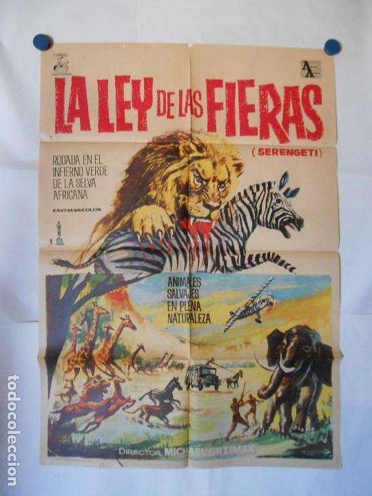 Cinema: LA LEY DE LAS FIERAS + EL ORO DE MCKENNA - DOS CARTELES 70 X 100