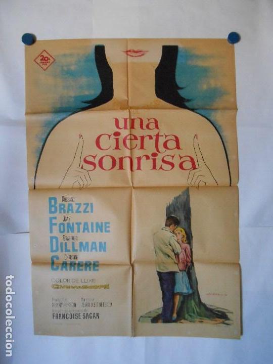 Cinema: UNA CIERTA SONRISA + SOLTERO EN EL PARAISO - DOS CARTELES 70 X 100