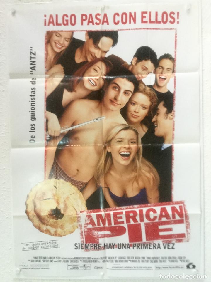 Cinema: american pie - poster cartel original - jason bigs Chris Klein Shannon Elizabeth lauren films
