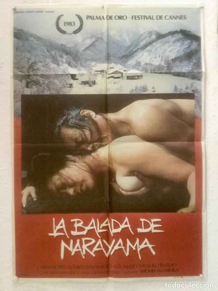 Cinema: la balada de narayama - poster cartel original - ken ogata sumilo sakamoto shoei imamura