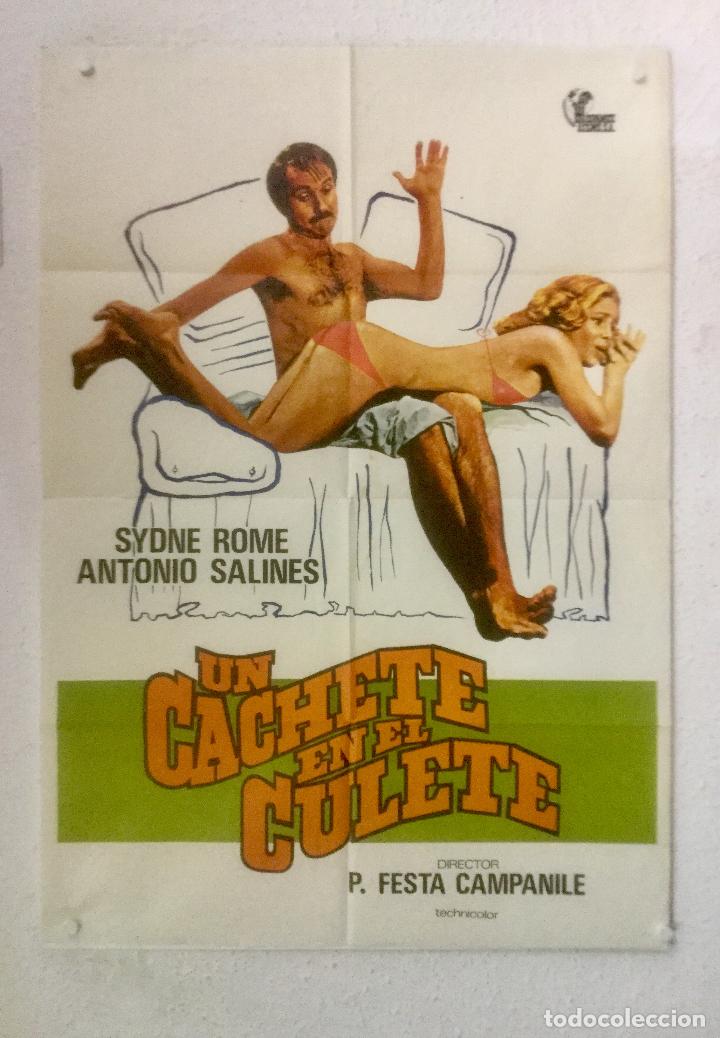 Cinema: un cachete en el culete - poster cartel original - sydne rome antonio salines La sculacciata