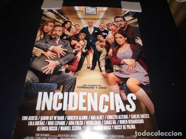 Cinema: INCIDENCIAS. POSTER O CARTEL DE CINE. ORIGINAL.