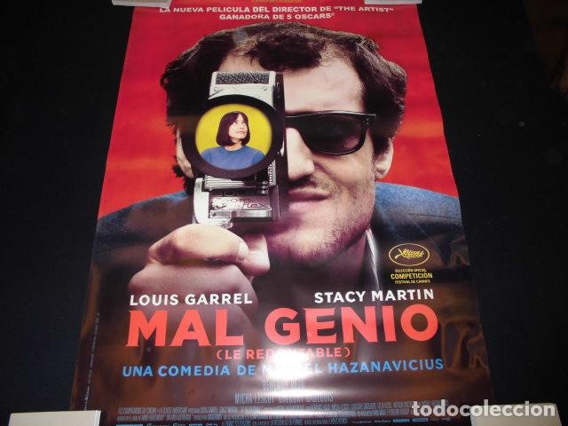 Cin&eacute;ma: MAL GENIO. POSTER O CARTEL ORIGINAL DE LA PELICULA.