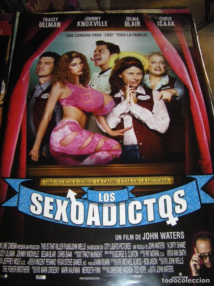 Cine: P&oacute;ster Los sexoadictos 97x68 cms - Foto 1