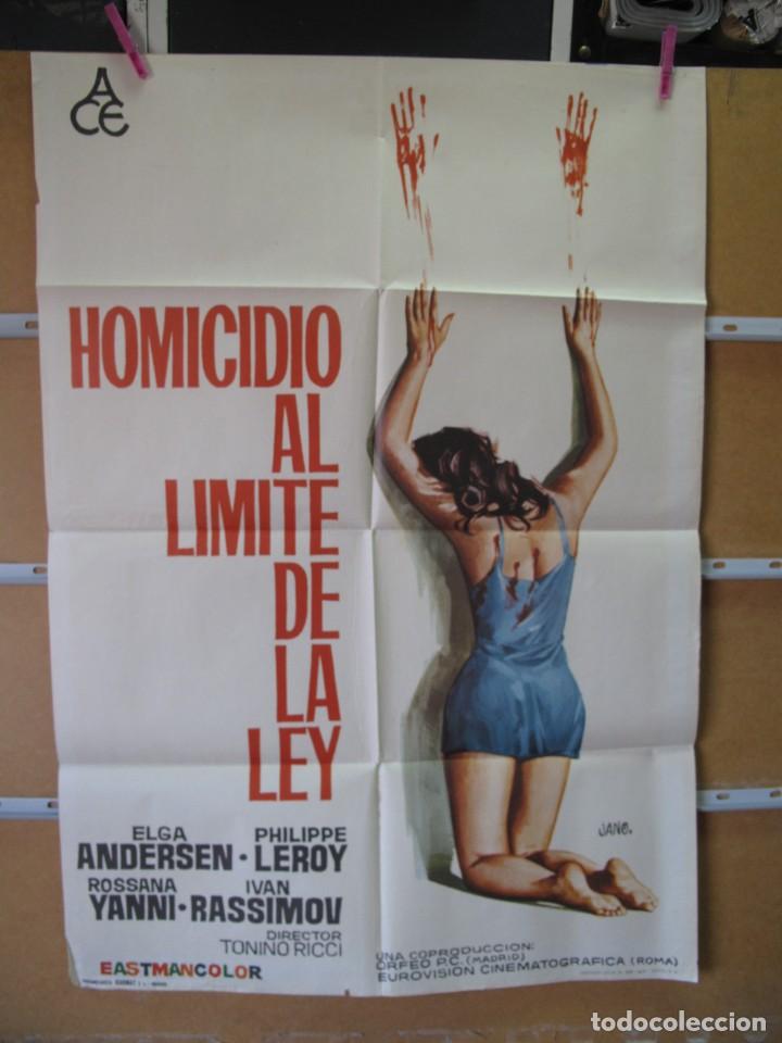Cine: L669 HOMICIDIO AL LIMITE DE LA LEY - Foto 1