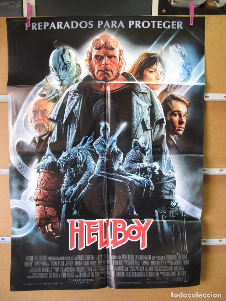 Cine: L701 HELLBOY POSTER ORIGINAL - Foto 1