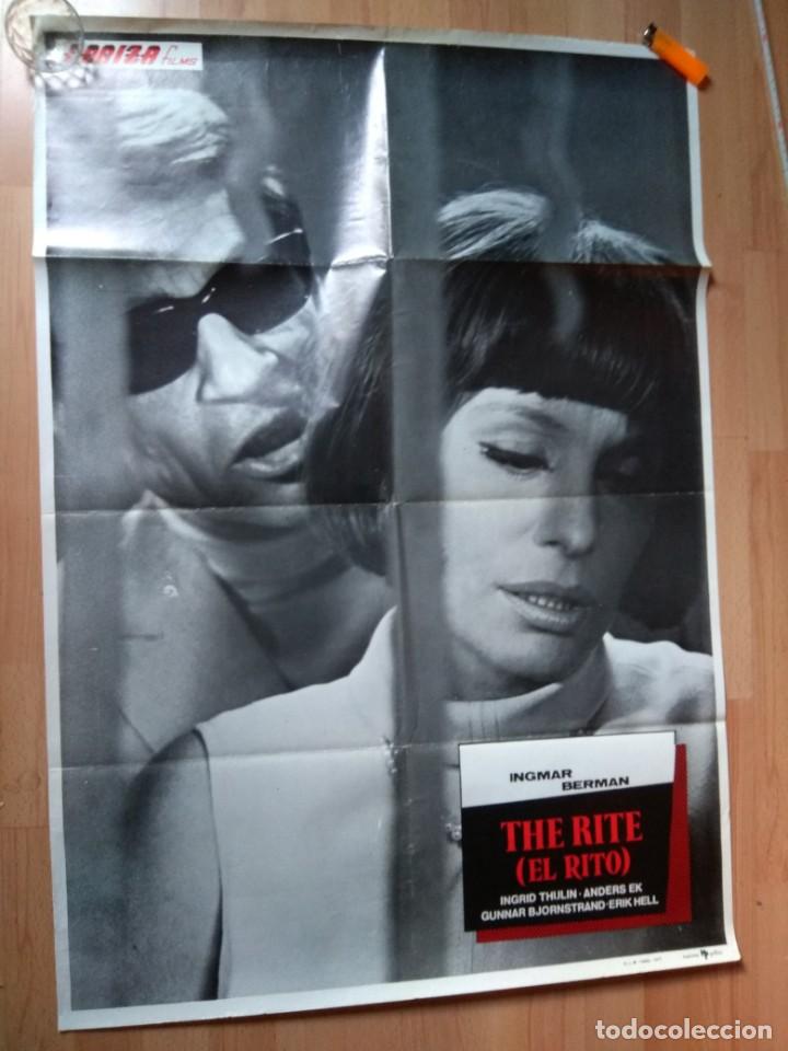 Cine: POSTER DE LA PELICULA --THE RITE (EL RITO) - Foto 1