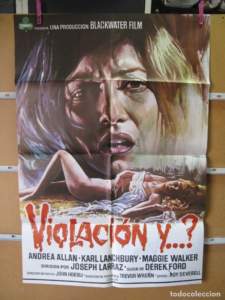 Cinema: L815 VIOLACION Y POSTER ORIGINAL