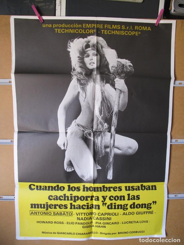 Kino: L973 CUANDO LOS HOMBRES USABAN CACHIPORRA Y LAS MUJERES HACIAN DING DONG