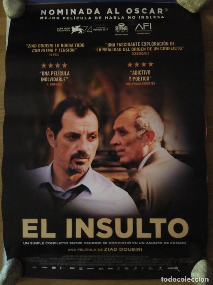 Cin&eacute;ma: El insulto - aprox 70x100 Cartel ORIGINAL cine (L60)
