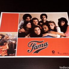 Cine: CARTEL DE CINE 29,5 X 21 CMS. PELÍCULA *FAMA* FAME, MGM EDICIÓN ESPAÑOLA. ORIGINAL 1980.