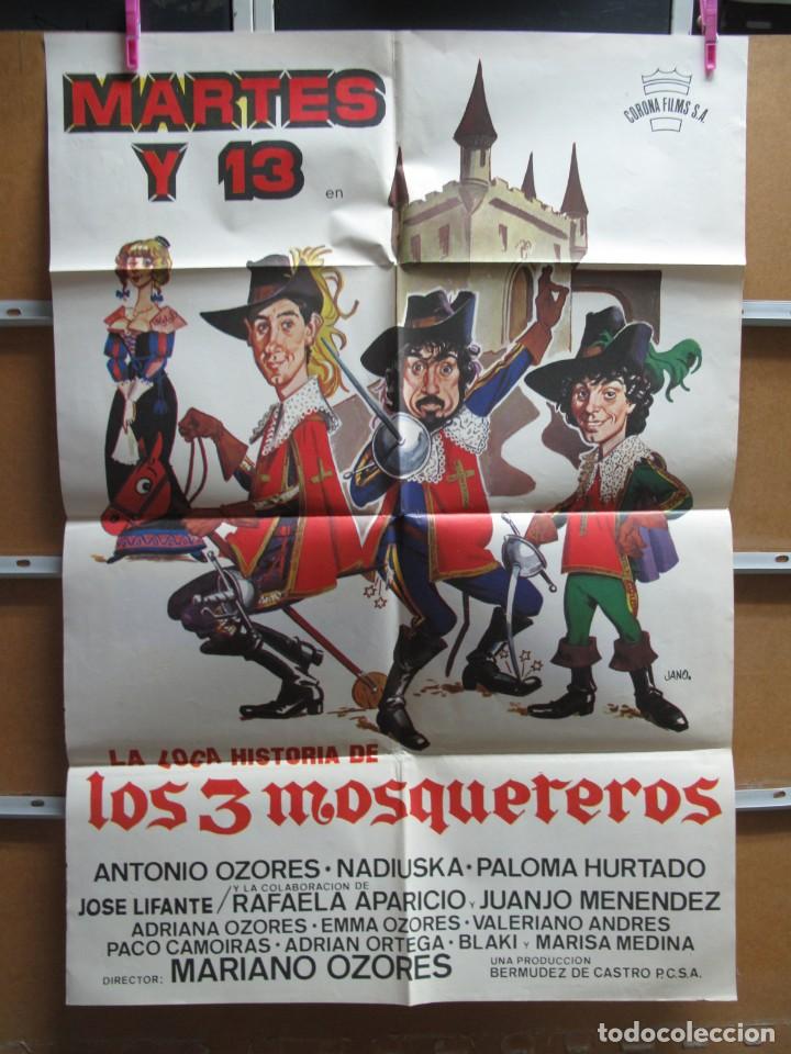 Cine: L1016 LA LOCA HISTORIA DE LOS 3 MOSQUETEROS