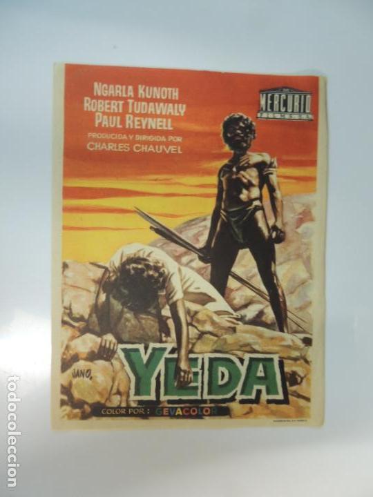 Cine: YEDA - FOLLETO MANO ORIGINAL - JEDDA CHARLES CHAUVEL THE UNCILILICED NGARLA KUNOTH MERCURIO FILMS