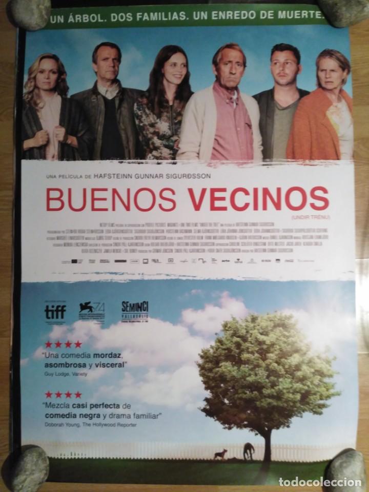 Cine: Buenos vecinos - aprox 70x100 Cartel ORIGINAL cine (L60)