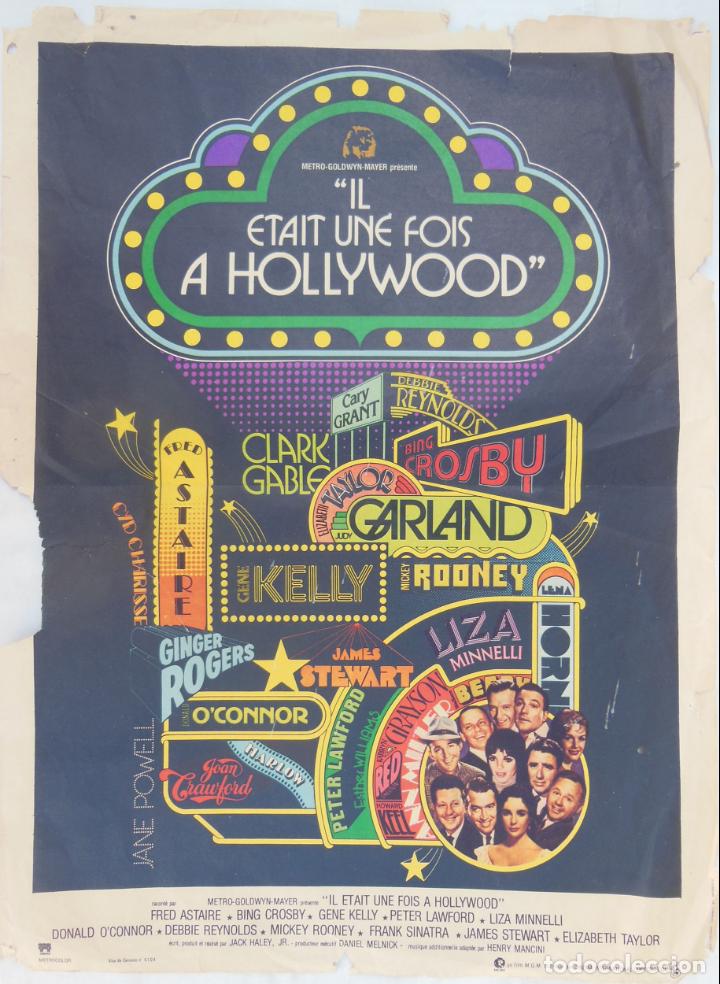 Cin&eacute;ma: IL ETAIT UNE FOIS A HOLLYWOOD. 40x52 cm
