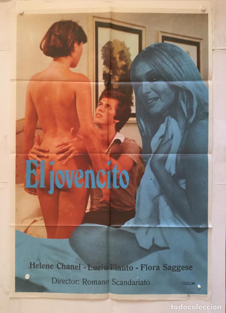 Cinema: el jovencito - poster cartel original - helene chanel lucio flauto flora saggese Il bocconcino