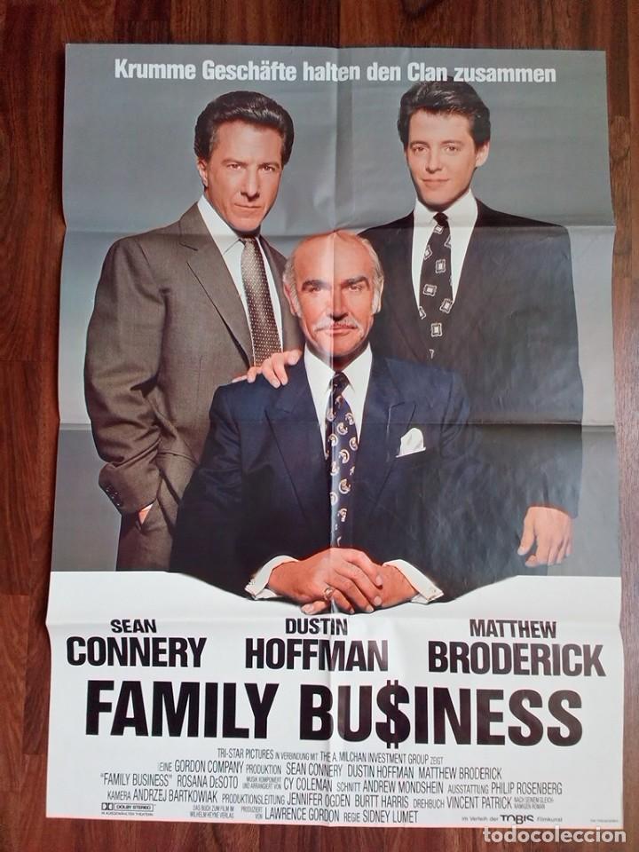 Cin&eacute;ma: 1989-NEGOCIOS DE FAMILIA-FAMILY BUSINESS-POSTER CARTEL CINE PELICULA ORIGINAL-GRANDE 84x60 CM