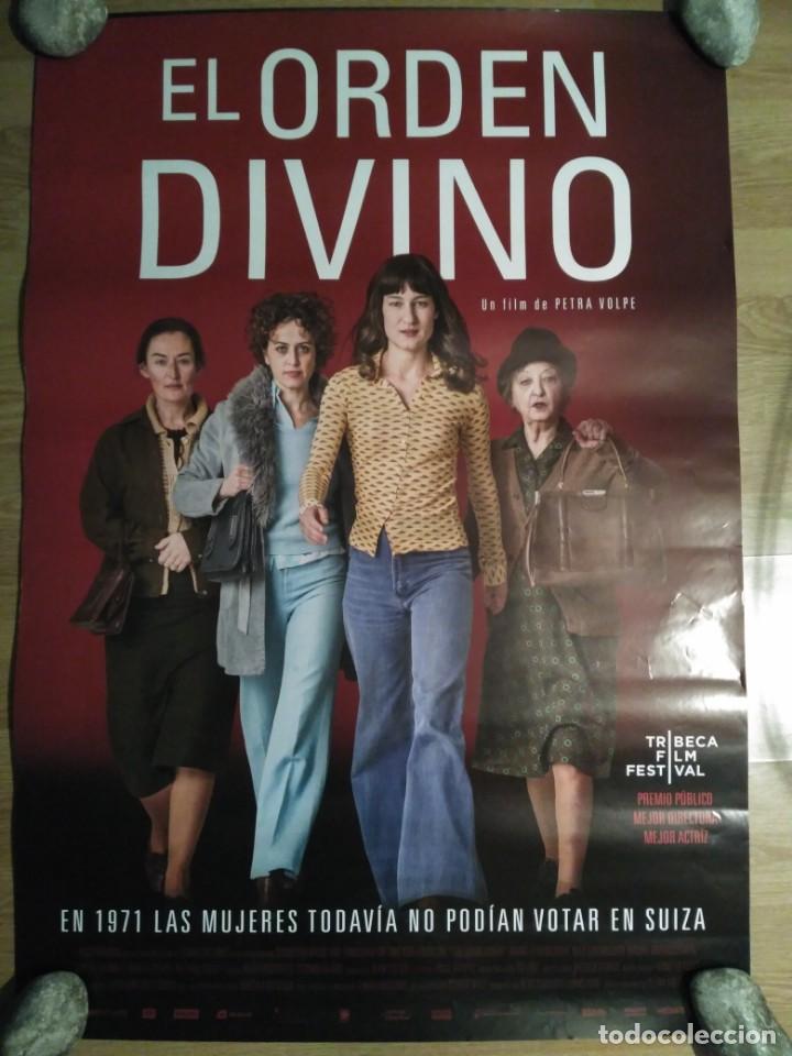 Cinema: El orden divino - aprox 70x100 Cartel ORIGINAL Cine (L61)