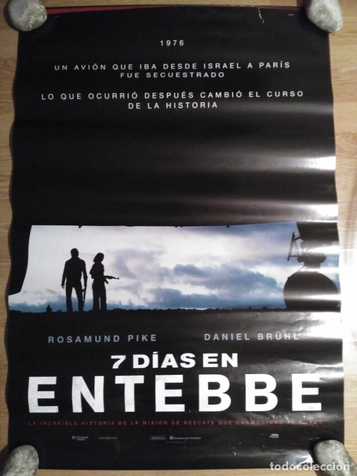 Cinema: 7 dias en entebbe - aprox 70x100 Cartel ORIGINAL Cine (L61)
