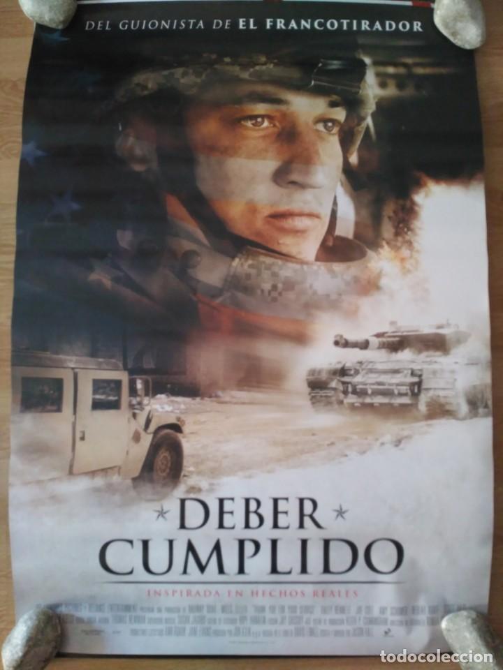 Cinema: Deber cumplido - aprox 70x100 Cartel ORIGINAL Cine (L61)