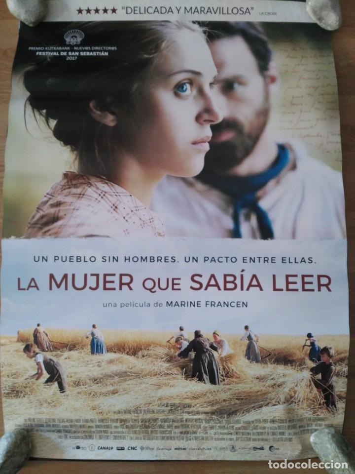 Cinema: La mujer que sab&iacute;a leer - aprox 70x100 Cartel ORIGINAL Cine (L61)