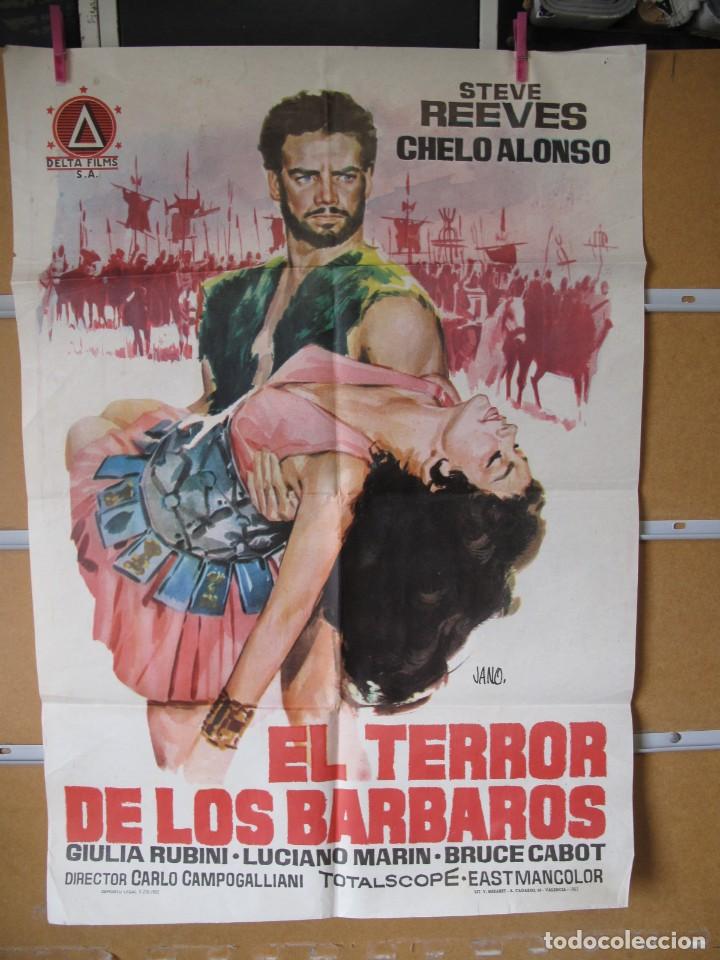 Cine: L1087 EL TERROR DE LAS BARBAROS - Foto 1