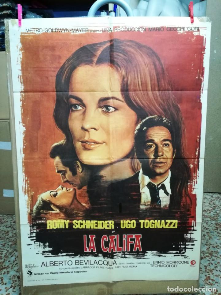 Cin&eacute;ma: LA CALIFA - POSTER CARTEL ORIGINAL - ROMY SCHNEIDER ALBERTO BEVILACQUA- LA CALIFFA