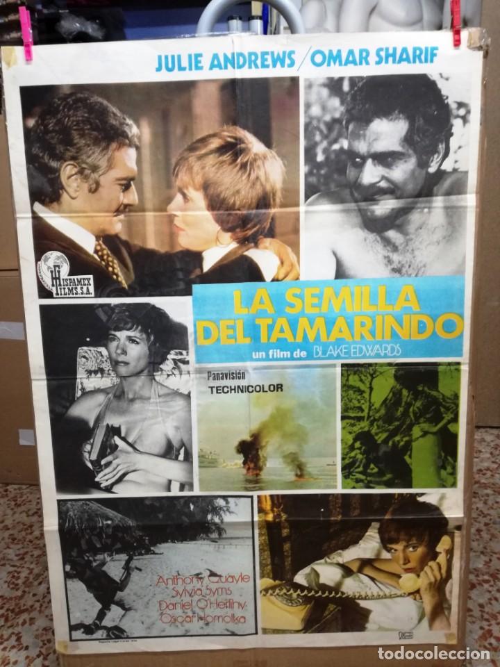 Cin&eacute;ma: CARTEL LA SEMILLA DEL TAMARINDO CON OMAR SHARIF Y JULIE ANDREWS
