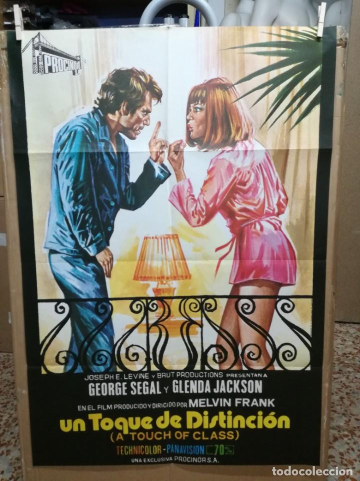 Cinema: P&Oacute;STER DE CINE ORIGINAL 70X100CM UN TOQUE DE DISTINCI&Oacute;N