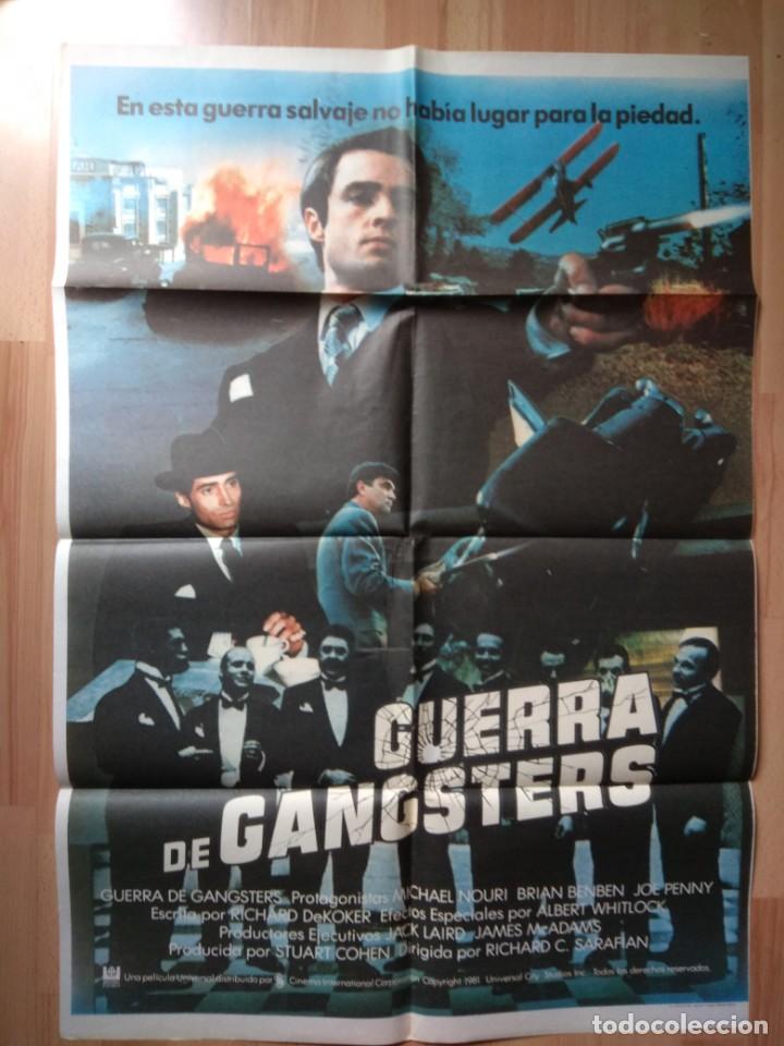Cinema: E-POSTER DE LA PELICULA --    GUERRA DE GANGSTERS