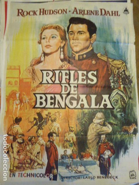 Cin&eacute;ma: CARTEL DE CINE- MOVIE POSTER. RIFLES DE BENGALA