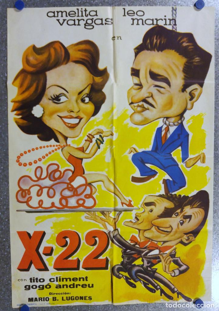 Cinema: X-22 (QUE RICO MAMBO),  AMELITA VARGAS, LEO MARINI. A&Ntilde;O 1962