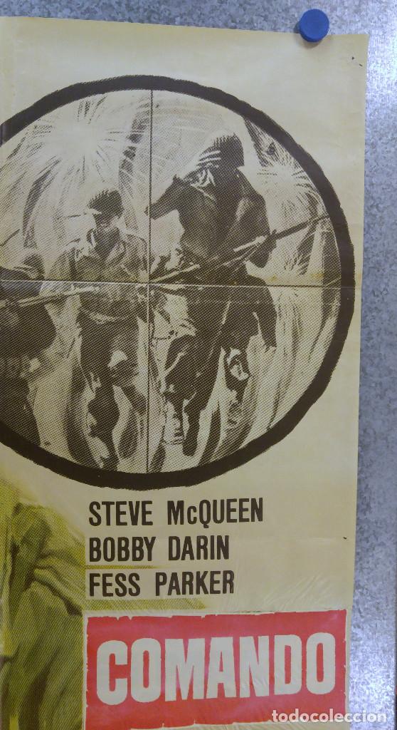 Cine: COMANDO. STEVE MCQUEEN . A&Ntilde;O 1966 - Foto 2