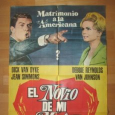 Cine: CARTEL CINE, EL NOVIO DE MI MUJER, DICK VAN DYKE, JEAN SIMMONS, 1967, C1468
