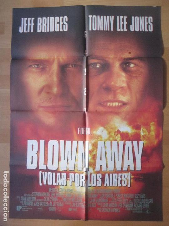 Cin&eacute;ma: CARTEL CINE, BLOWN AWAY, VOLAR POR LOS AIRES, JEFF BRIDGES, TOMMY LEE JONES,  C1479