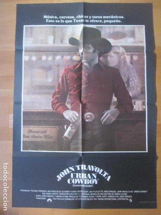 Cin&eacute;ma: CARTEL CINE, URBAN COWBOY, COWBOY DE CIUDAD, JOHN TRAVOLTA, 1980, C1485