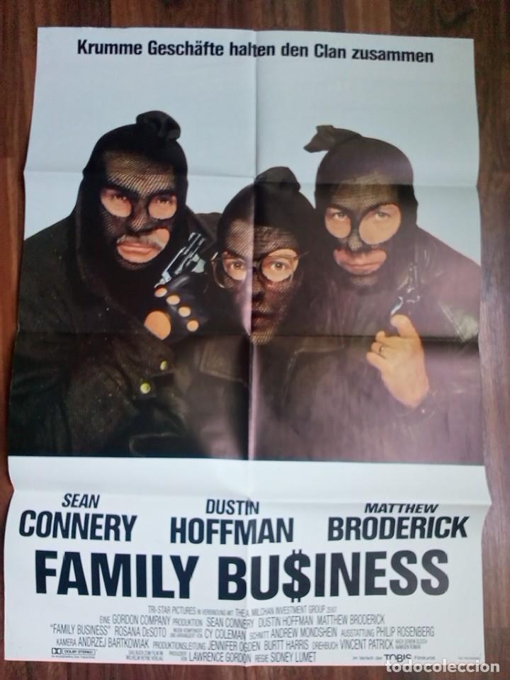 Cin&eacute;ma: 1989-NEGOCIOS DE FAMILIA-FAMILY BUSINESS-POSTER CARTEL CINE PELICULA ORIGINAL-GRANDE 84x60 CM.