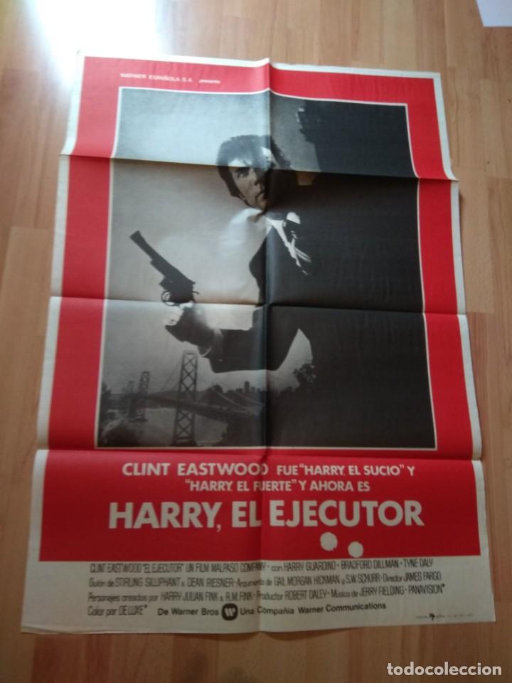 Cine: P5-POSTER DE LA PELICULA -- HARRY EL EJECUTOR - Foto 1