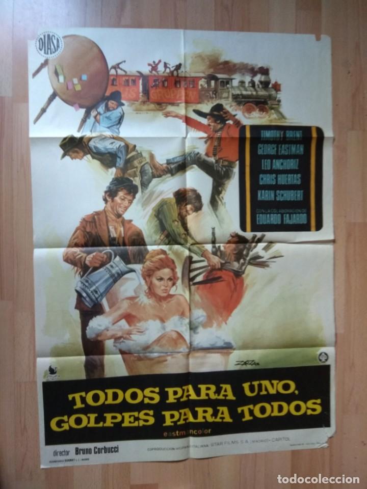 Cinema: B-POSTER DE LA PELICULA -- TODOS PARA UNO GOLPES PARA TODOS