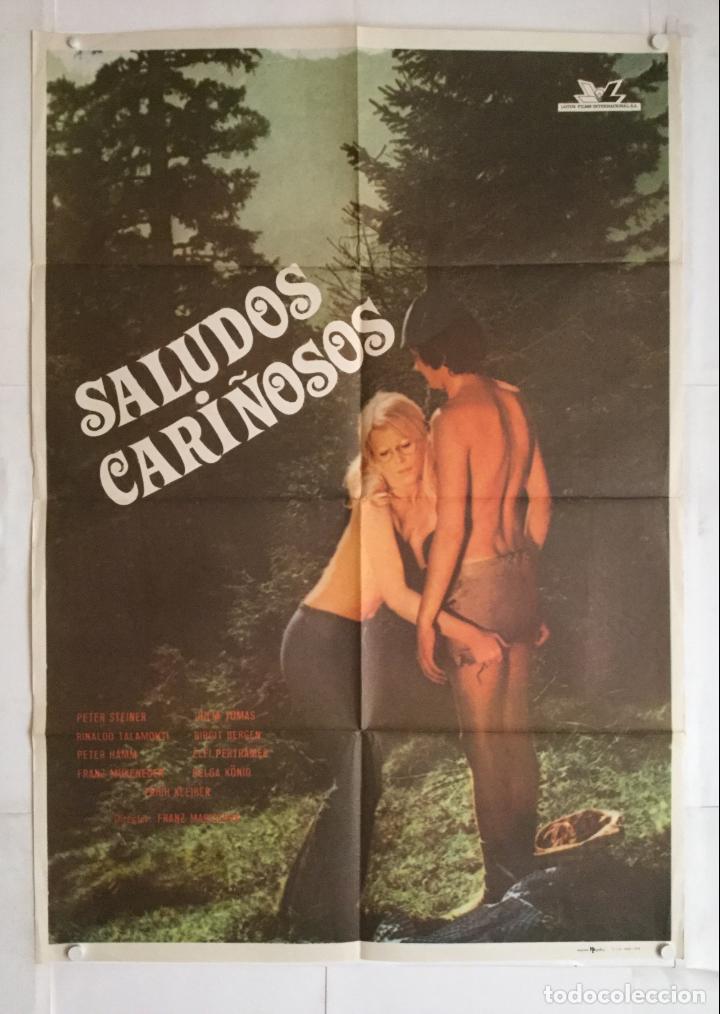 Cinema: saludos cari&ntilde;osos - poster cartel original - julia tomas birgit bergen Liebesgr&uuml;&szlig;e aus der Lederhose