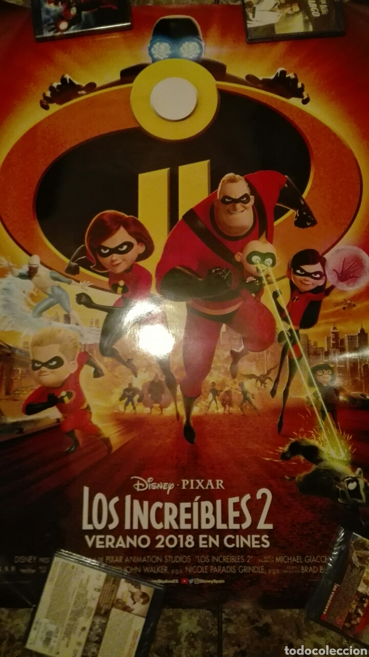 Cine: Poster Original Los Increibles 2 100x70 - Foto 1