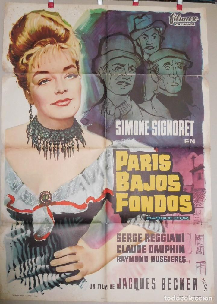 Cinema: PARIS BAJOS FONDOS   SIMONE SIGNORET  SEGUNDO
