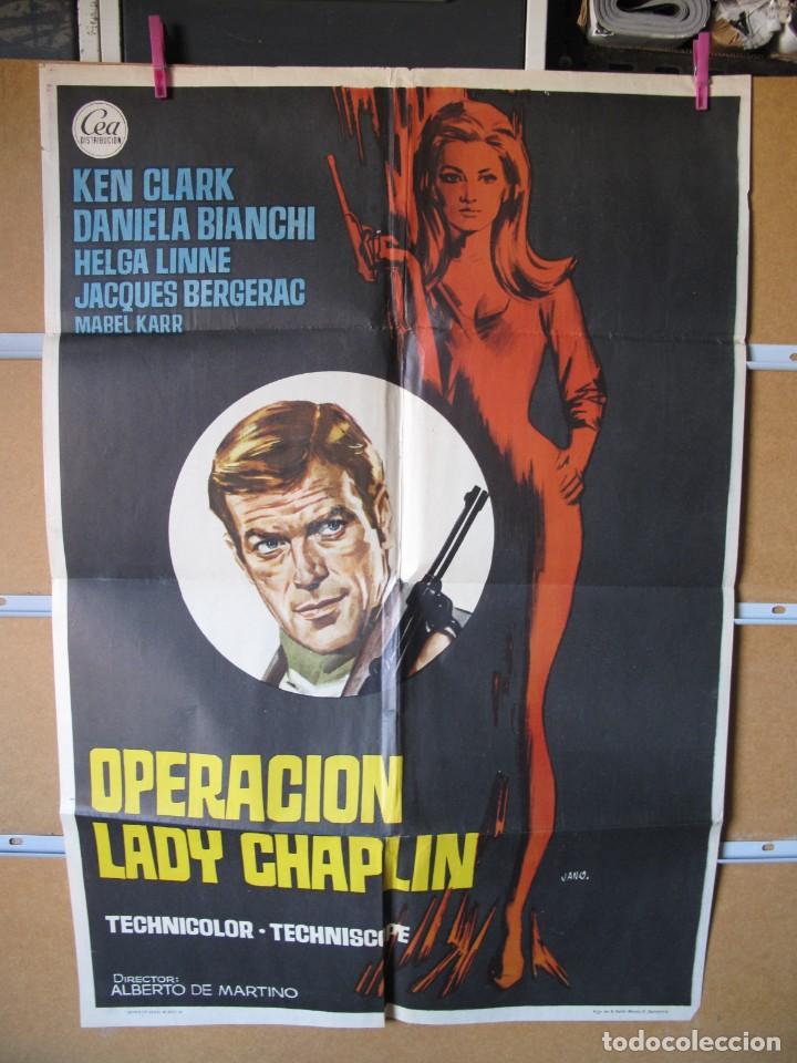 Cinema: L1225 OPERACION LADY CHAPLIN