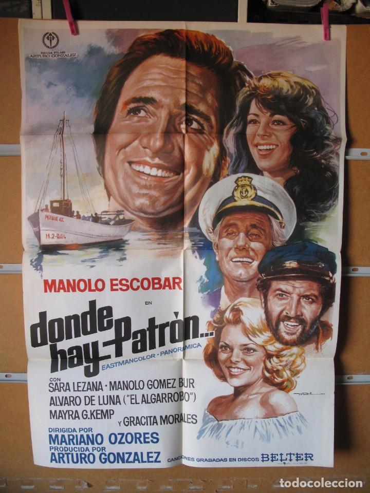 Cinema: L1236 DONDE HAY PATRON