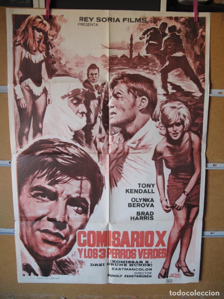 Cinema: L1264 COMISARIO X Y LOS TRES PERROS VERDES