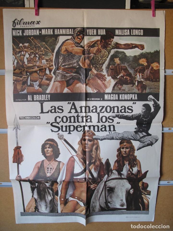 Cine: L1267 LAS AMAZONAS CONTRA SUPERMAN - Foto 1