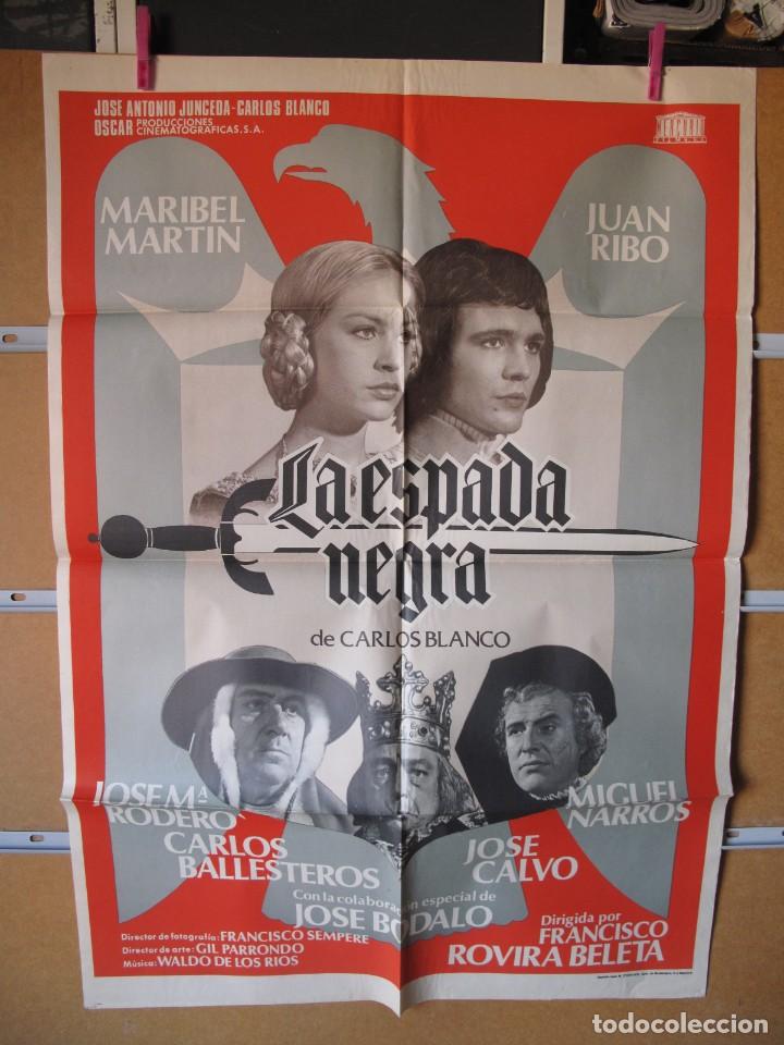 Cine: L1278 LA ESPADA NEGRA - Foto 1