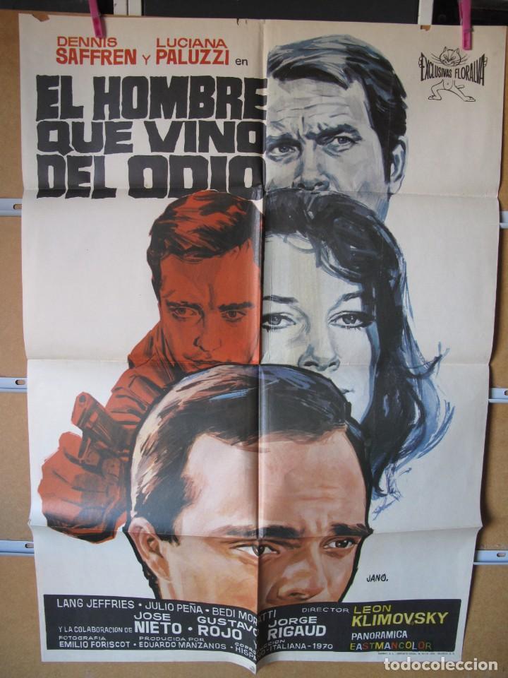 Cinema: L1334 EL HOMBRE QUE VINO DEL ODIO